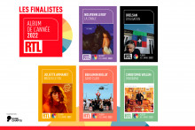 Découvrez les 5 finalistes de l'album RTL de l'année 2022