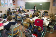 Une classe de CM2 (Illustration)