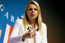 Edwige Diaz à Bordeaux le 11 mars 2022.