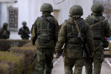 Des soldats russes (illustration)