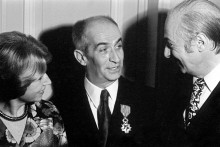 Louis de Funès à Paris, le 15 mars 1973.