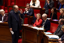 Eric Dupond-Moretti, le 7 mars 2023 à l'Assemblée