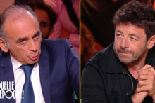 Patrick Bruel et Eric Zemmour sur le plateau de "Quelle époque!", samedi 18 mars 2023