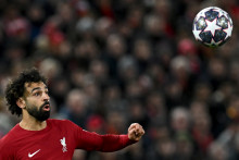 Mohamed Salah avec Liverpool le 21 mars 2023
