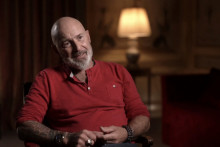 L'animateur de télévision Vincent Lagaf', dans l'émission "Sept à Huit"