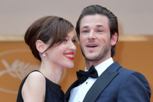 Gaëlle Pietri et Gaspard Ulliel en 2014.