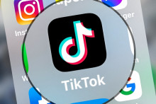 Logo de l'application TikTok.