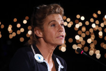 Frigide Barjot à Paris, le 17 novembre 2013.