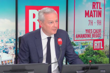 Bruno Le Maire était l'invité de RTL.