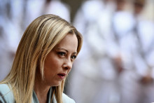 La Première ministre italienne Giorgia Meloni le 8 juin 2023