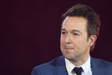 Guillaume Peltier, député et porte-parole de Reconquête lors d'un meeting d'Éric Zemmour, le 22 janvier 2022. 