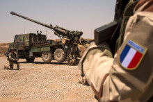 Un soldat français en Irak.