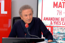 Michel Drucker sur le plateau de RTL