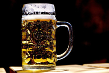 Une pinte de bière (illustration)