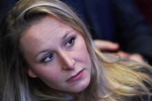 Marion Maréchal Le Pen lors d'un événement politique
