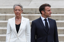 Le président de la République Emmanuel Macron et la Première ministre Élisabeth Borne, en juin 2023.