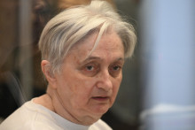 Monique Olivier le 28 novembre 2023 à l'ouverture de son procès