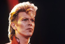 David Bowie en 1987, en Allemagne