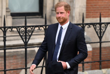 Le prince Harry de passage à Londres, en juin 2023.
