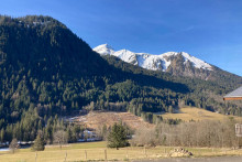 La montagne autour de Châtel