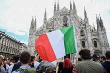 Le drapeau italien (image d'illustration).