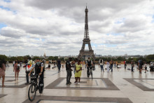 Vue de la Tour Eiffel au Trocadéro (image d'illustration).