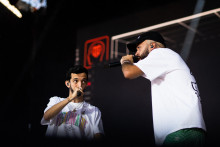 BigFlo et Oli en concert aux Solidays, en Juin 2023.