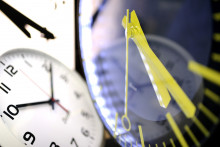 Une horloge (illustration)