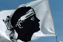 Un drapeau corse (illustration)