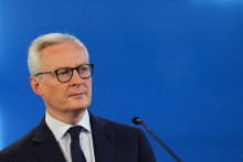 Bruno Le Maire en conférence de presse, le 27 septembre 2023.