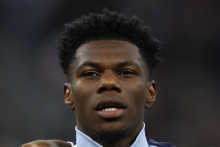 Le footballeur Aurélien Tchouaméni le 26 mars 2024