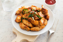 Du poulet cuisiné (illustration)