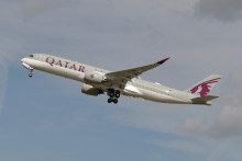 Un avion de la compagnie Qatar Airways (Illustration).