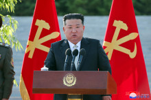 Kim Jong-Un le 28 mai 2024 à Pyongyang, en Corée du Nord.