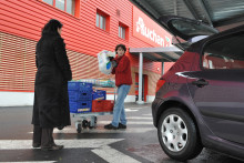 Les jeunes familles sont les meilleurs clients du drive. (Illustration)