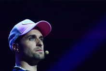 Le vidéaste Squeezie, en juin 2023 (photo d'illustration.)