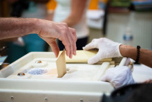 Illustration d'une personne qui vote à Marseille le 20 juin 2021.