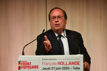 François Hollande, le 27 juin 2024
