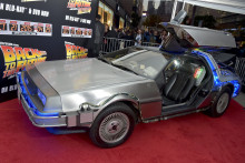 La célèbre DeLorean DMC-12 de "Retour vers le futur"
