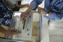 Un bureau de vote (illustration)