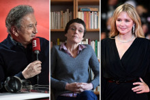 Michel Drucker, Claire Voisin et Virginie Efira