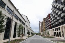 Le village olympique à Saint-Denis