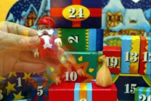Le calendrier de l'Avent fait office de compte à rebours avant l'arrivée de Noël