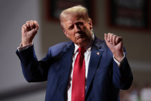 Donald Trump en campagne le 23 septembre 2024