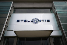 Le logo du groupe Stellantis (illustration).