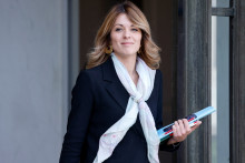 La porte-parole du gouvernement Maud Bregeon, le 1er octobre 2024