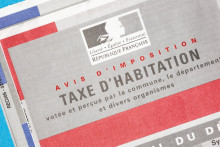 Un avis d'impôt sur la taxe d'habitation (photo d'illustration)