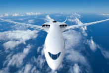 Un avion en plein vol (Illustration).