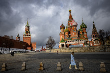 La cathédrale Basile-le-Bienheureux, à Moscou.