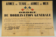 Ordre de mobilisation 1914